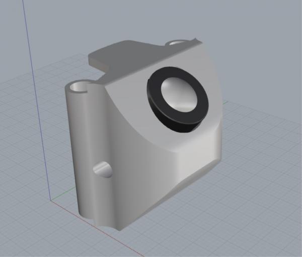 TBS Source V  DJI FPV CADDX Vista CAM Mount 50°